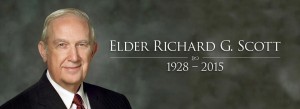 Elder Richard Gordon Scott (1928 - 2015)