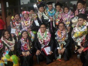 BYUH 2013 commencement Filipino graduates