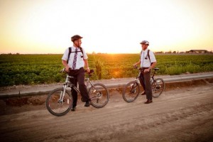 mormon missionaries on bike