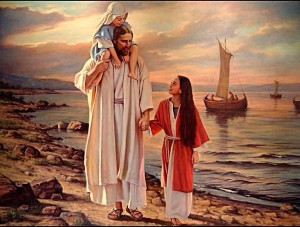 Christ's love for everyone especially to little children - valentines