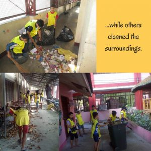 2016 National Day of Service - Mormon members cleaned the streets