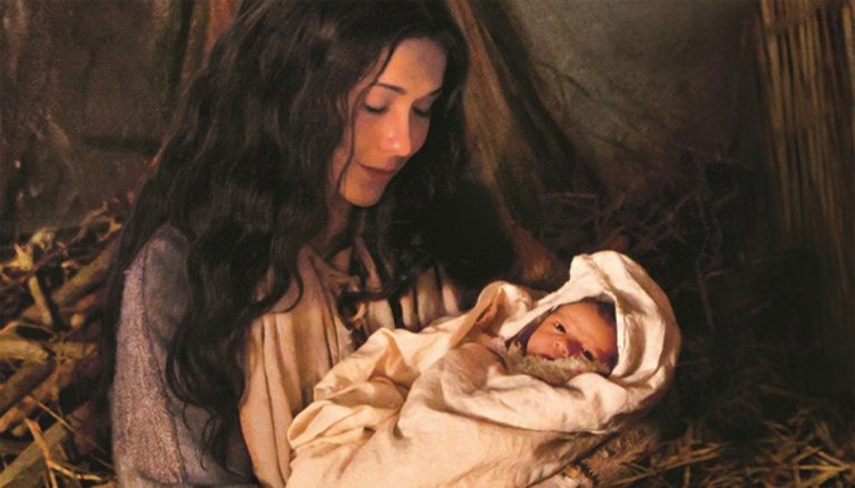 Mary And Baby Jesus Christ In A Manger | Faith.ph