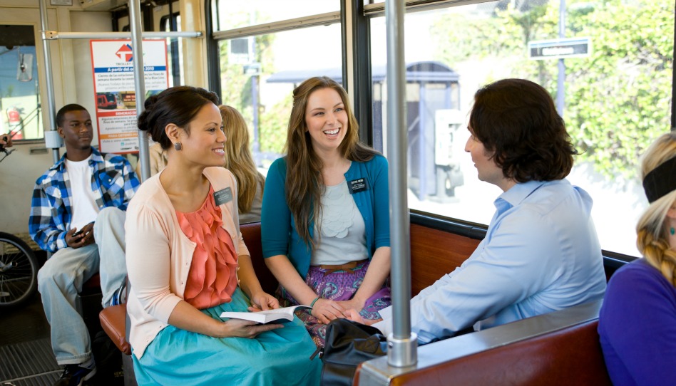 lds sister missionaries teaching